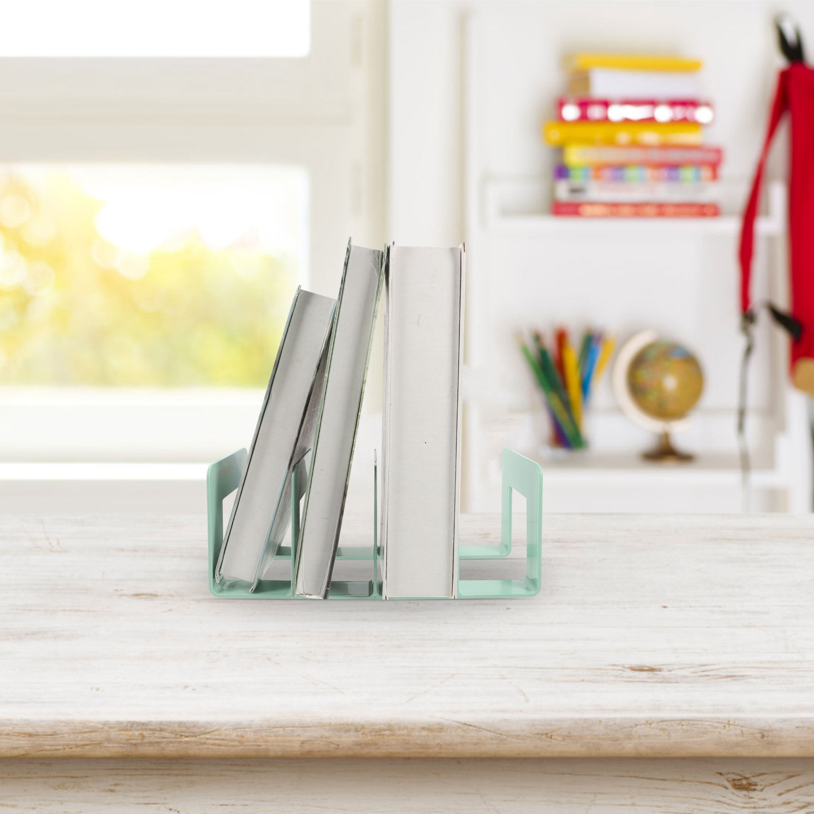 Magazine Holder Rack - Desktop Book Organizer Book Holder Shelf