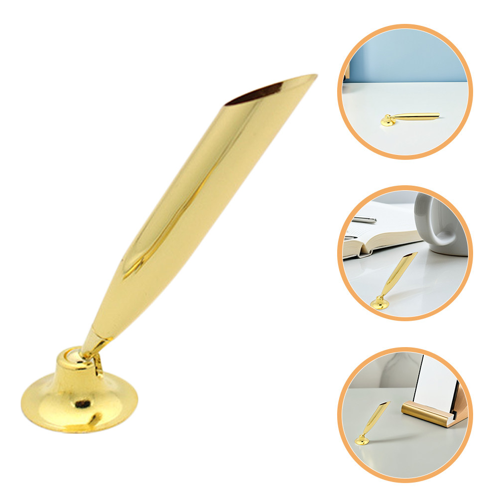 Pen Rest Single - 10Pcs Metal Pen Holder Desk Stand