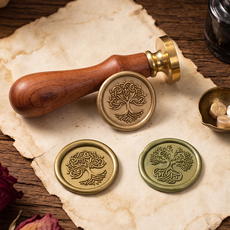 Tree Series Wax Seal Stamp Set - Wax Seal Stamp Set ulasan dan harga
