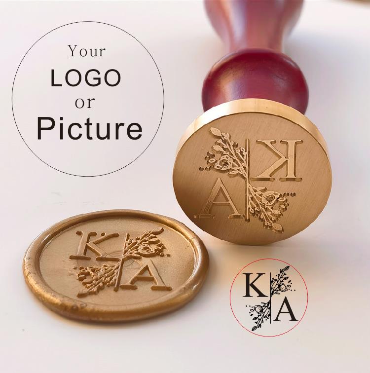 Custom Seal Wax Seal Stamp Cus - Wax Seal Stamp Set ulasan dan harga
