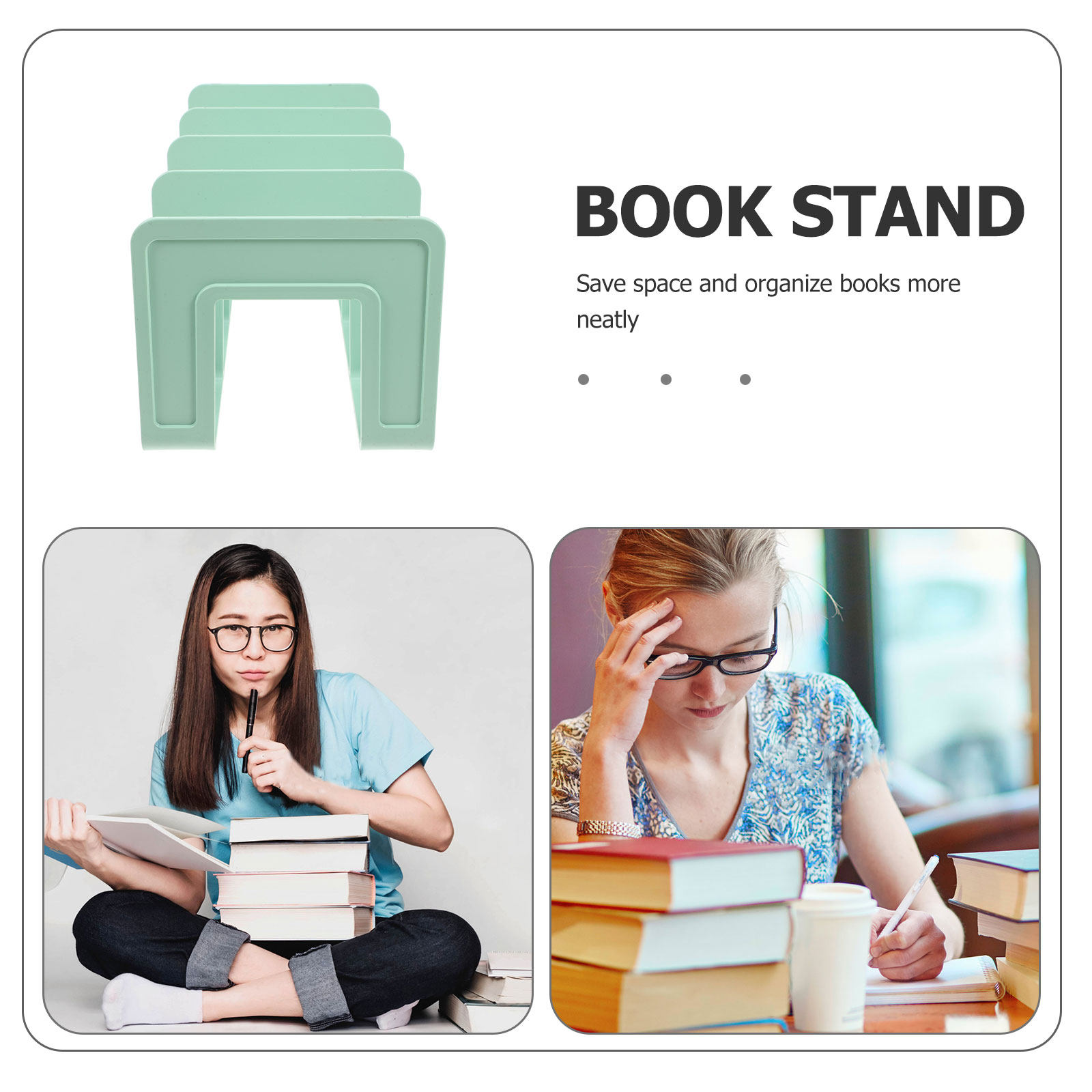 Desktop Book Holder Shelf Maga - Magazine Holder Rack ulasan dan harga