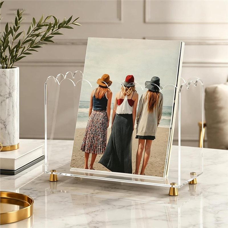 ABKO-Acrylic Magazine Holder F - Magazine Holder Rack ulasan dan harga