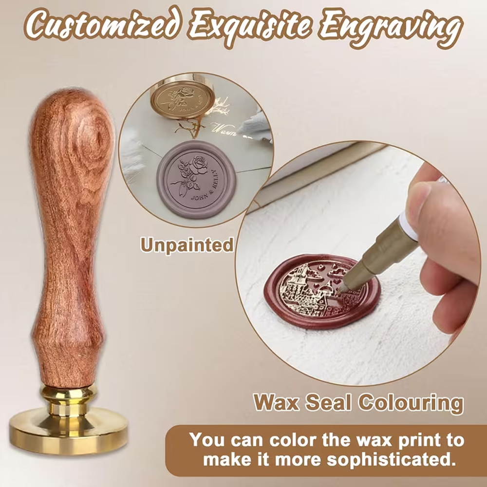 Personalized Wax Sealing Stamp - Wax Seal Stamp Set ulasan dan harga