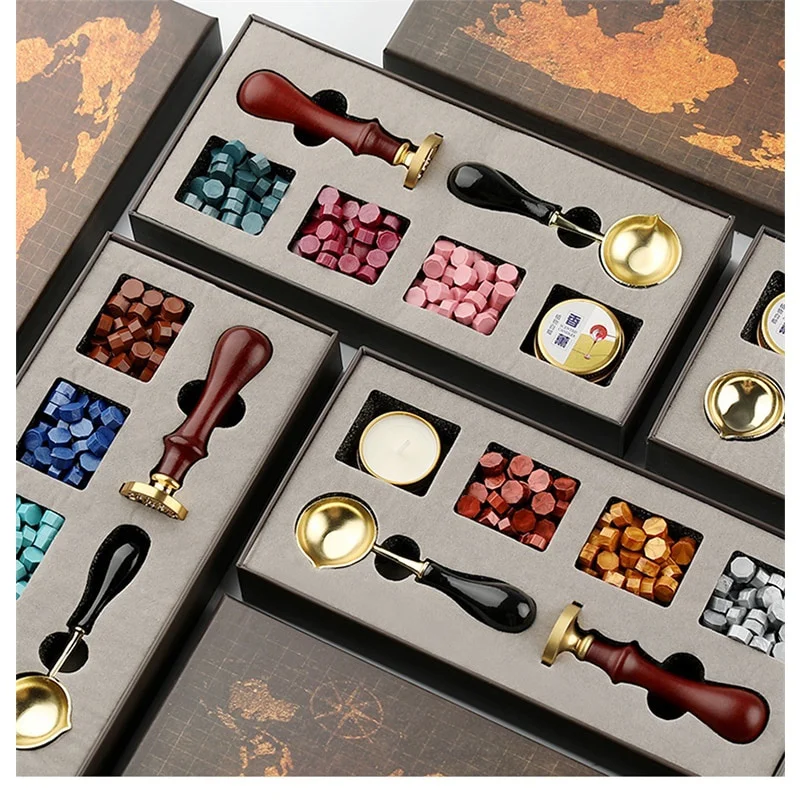 DIY Stamps Wax Seal Box Kit De - Wax Seal Stamp Set ulasan dan harga