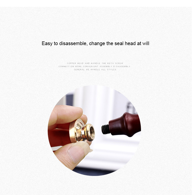Custom Seal Wax stamp head wit - Wax Seal Stamp Set ulasan dan harga