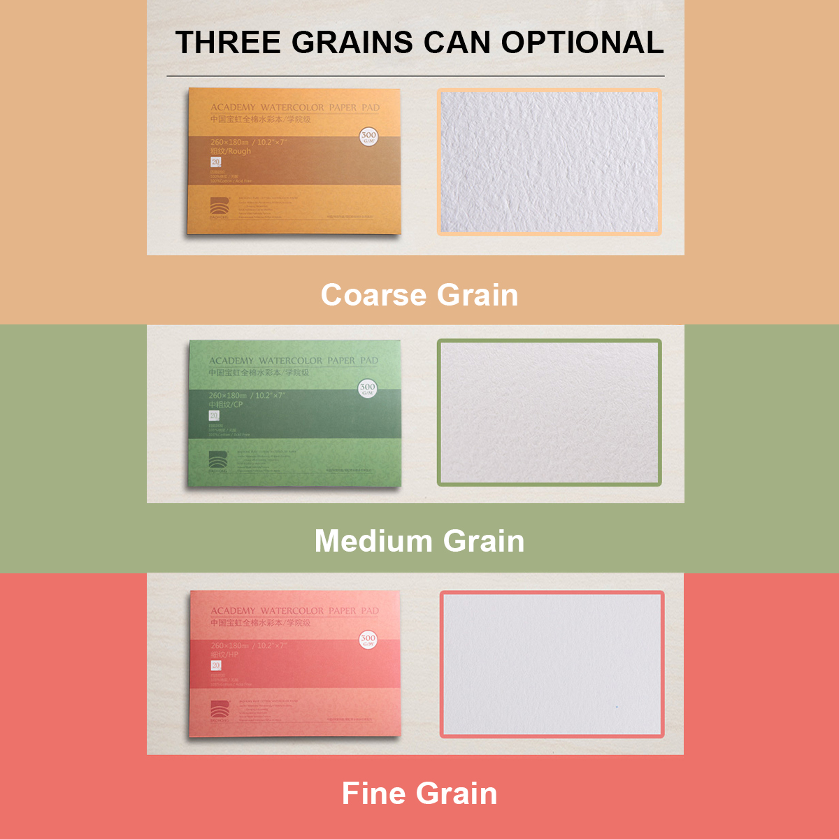 BAOHONG 100% Cotton Watercolor - Ink Blotter Paper ulasan dan harga